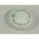 FILTRO P/ SERINGA CHROMAFIL XTRA EM PES PORO 0,2UM DIAM. 25MM, CX C/ 100UN - Ref. 729240 / M.N.